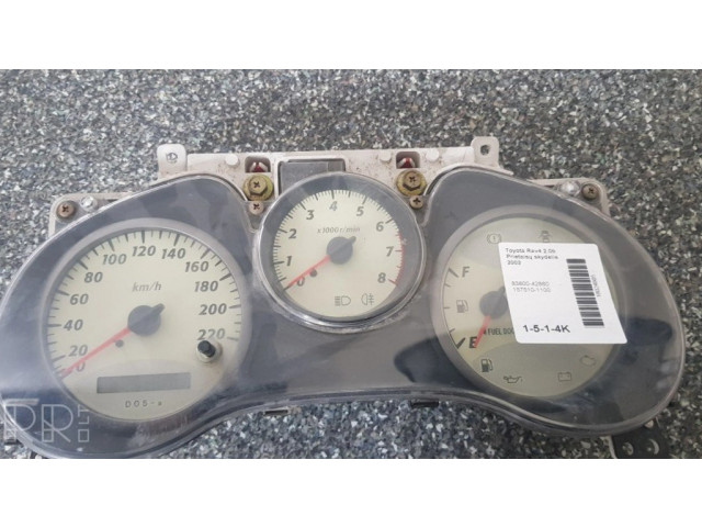 Přístrojová deska  Toyota RAV 4 (XA20) 2003 8380042860  
