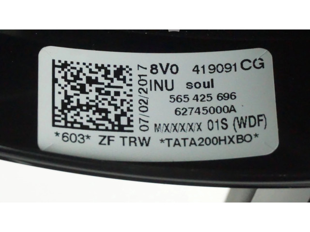 Руль Audi A3 S3 8V  2013 - 2019 года 8V0419091CG      