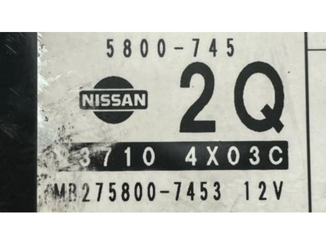 Řídící jednotka 237104X03C, 5800745   Nissan Navara 2008