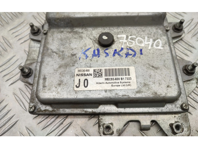Řídící jednotka MEC93600   Nissan Qashqai 2007