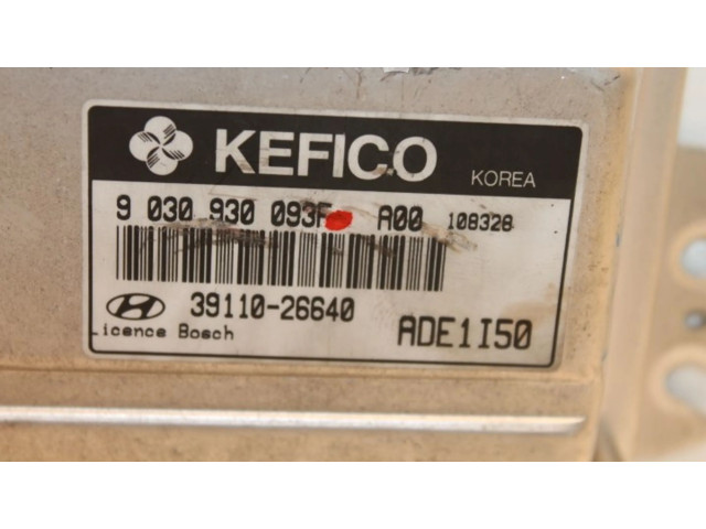 Řídící jednotka 3911026640, 3911026640   Hyundai Accent 2000