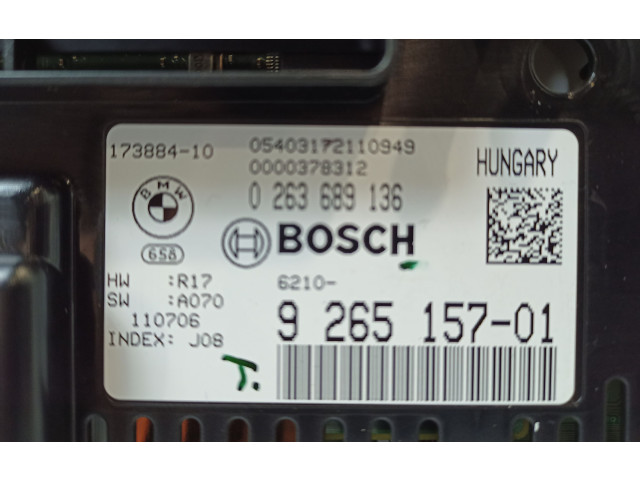 Панель приборов 021684, 9265157   BMW 5 F10 F11       