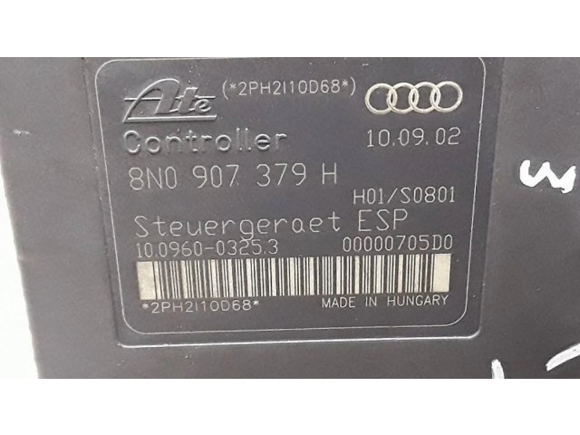 Блок АБС 8N0907379H, 10096003253   Audi  TT Mk1  1999-2006 года