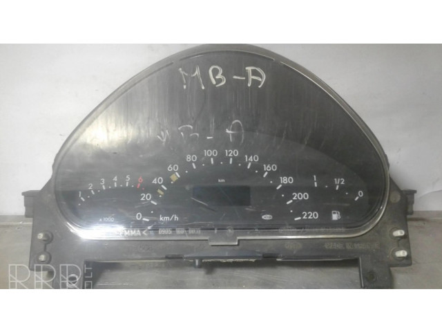 Přístrojová deska  Mercedes-Benz A W168 2001 A1685407711, 09055689902  
