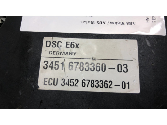 Jednotka ABS 6774679, 6783360   BMW 5 E60 E61 2005