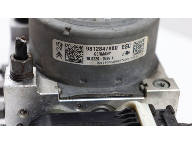 Jednotka ABS 9812847880, 10091539553   Peugeot 2008 I 2015