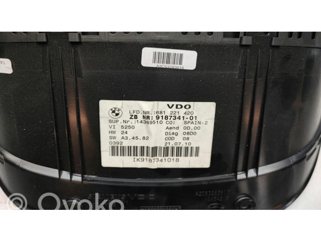 Přístrojová deska  BMW 3 E92 E93 2011 9187341  