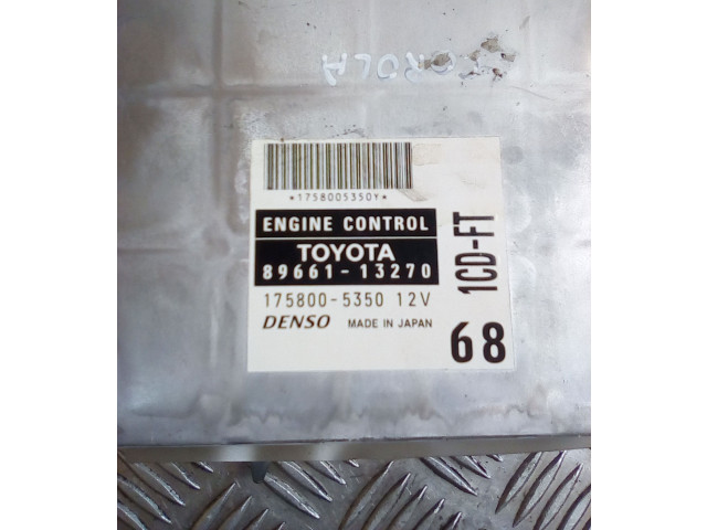 Řídící jednotka 8966113270, 1758005350   Toyota Corolla E120 E130 2002