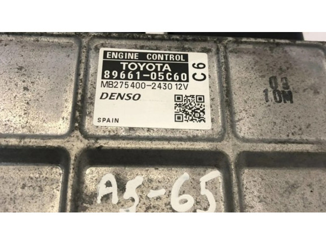 Řídící jednotka 8966105C60, MB2754002430   Toyota Avensis T270 2011