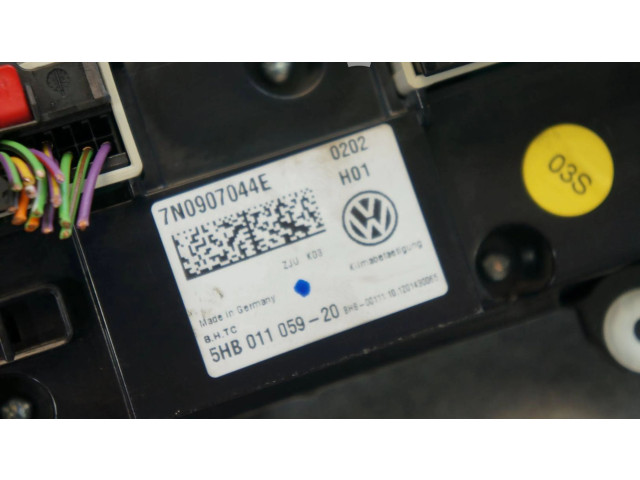 Блок управления климат-контролем 7N0907044E   Volkswagen Sharan