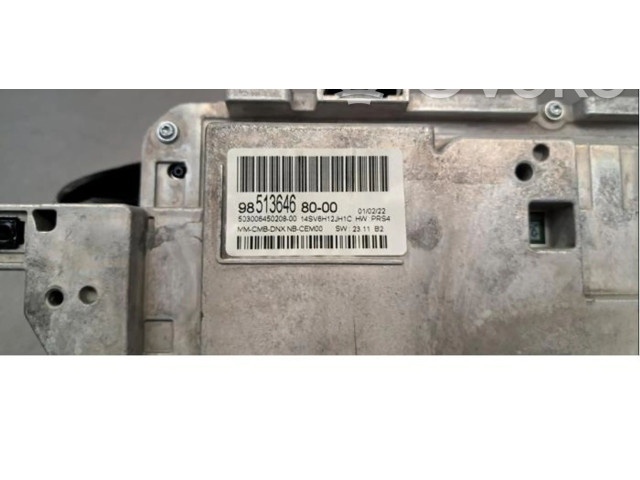 Zpětné zrcátko  Peugeot 3008 II 2022  9851364680  