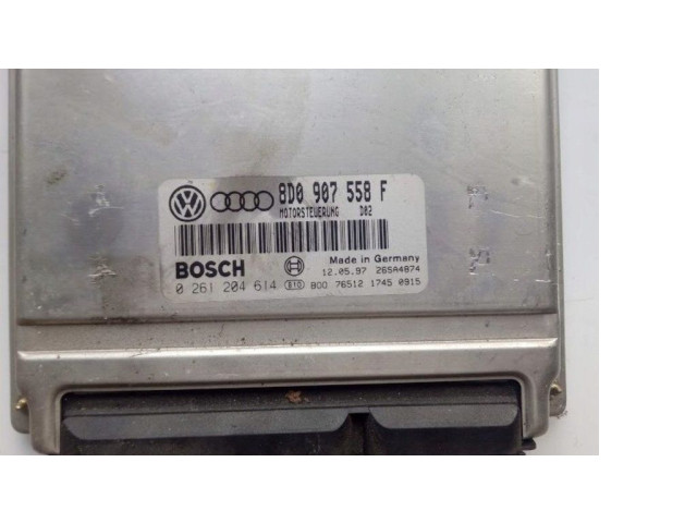 Řídící jednotka 0261204614, 8D0907558F   Audi A4 S4 B5 8D 1994