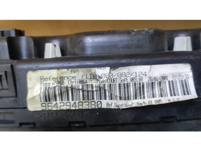 Přístrojová deska  Peugeot 406 2001 9642948380  