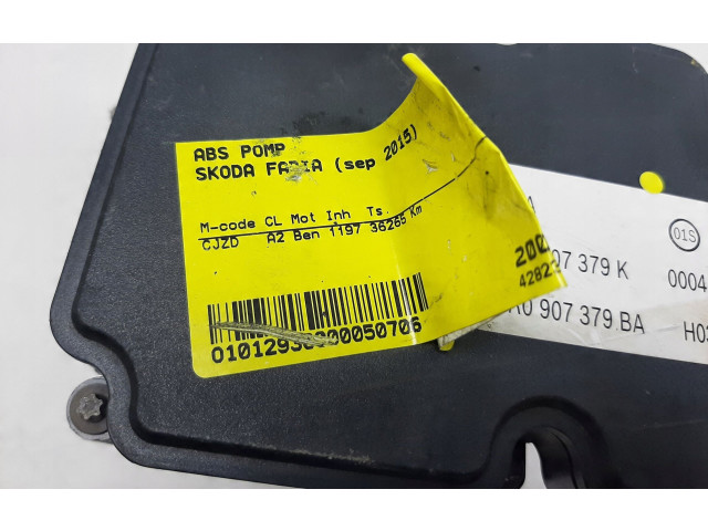 Jednotka ABS 6R0907379BA, 026255158   Skoda Fabia Mk3 (NJ) 2015