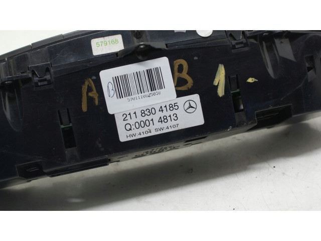 Блок управления климат-контролем 2118304185   Mercedes-Benz E W211