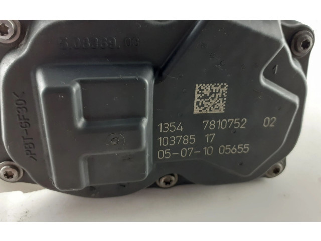 Pojistková skříňka Дроссельная заслонка 7810752, 13547810752   BMW 5 F10 F11 2012