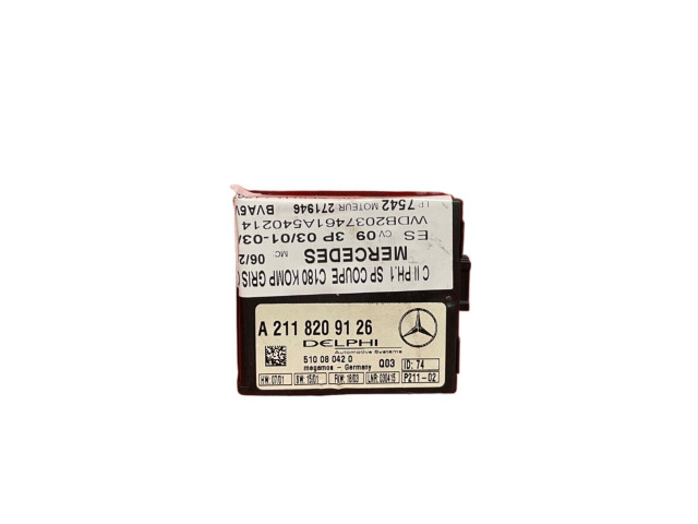 Řídící jednotka A2711534579, 5WK90484   Mercedes-Benz C W203 2003