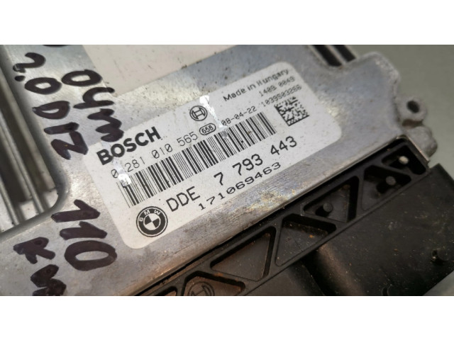 Řídící jednotka 0281010565, 7793443   BMW 3 E46 2002