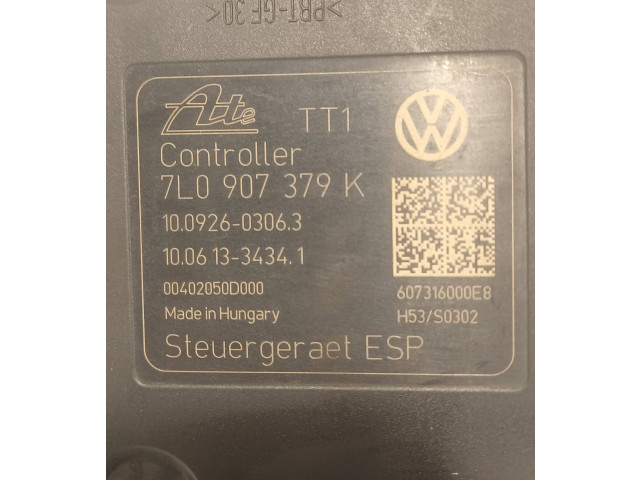 Блок АБС 7L0907379K, 10061334341   Volkswagen  Touareg I  2002 - 2010 года