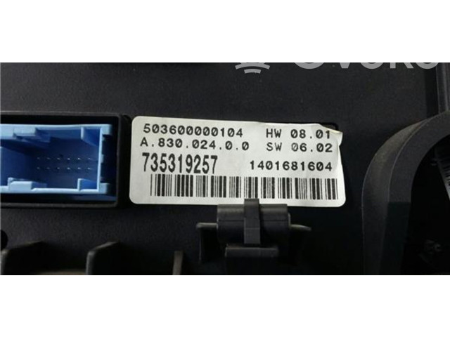 Блок управления климат-контролем 735319257   Fiat Stilo
