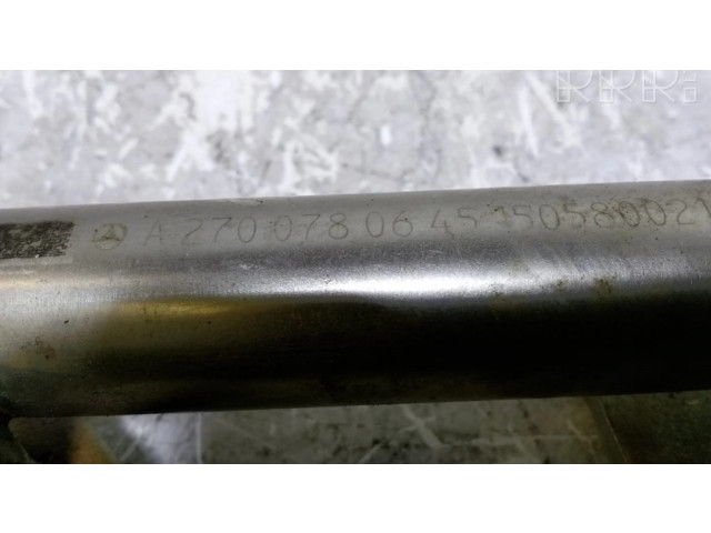 Vstřikovací lišta A2700780645, A2700701595   Mercedes-Benz CLA C117 X117 W117  pro benzínový motor 1.6 270910 1218