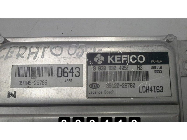 Řídící jednotka 39120-26760   KIA Cerato 2005