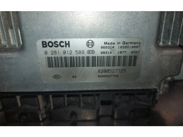 Блок управления двигателем ECU    8200527725   Renault Megane II