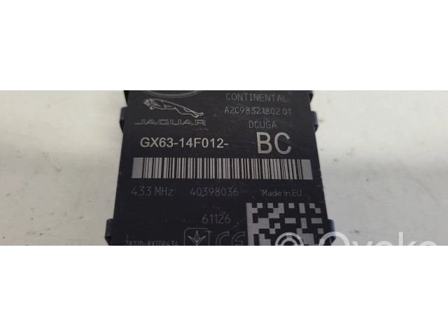 Блок управления GX6314F012, 40398036   Jaguar XE