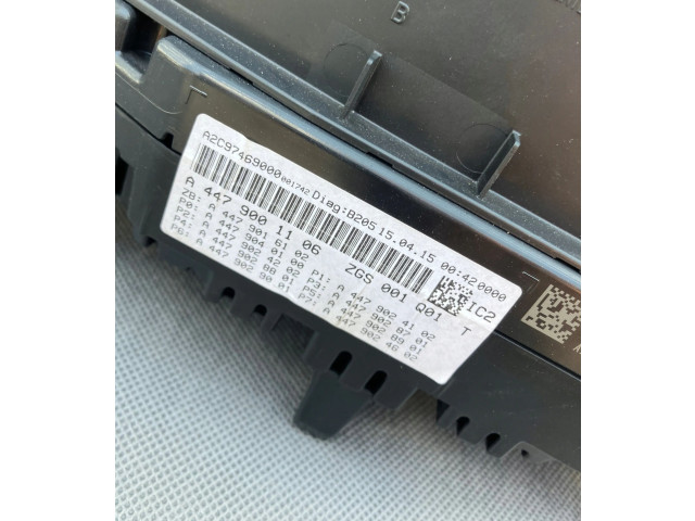 Панель приборов A4479001106   Mercedes-Benz V Class W447       