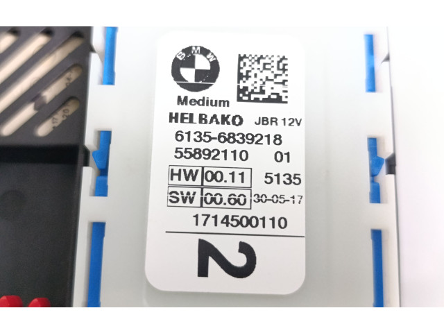 Блок предохранителей 6837090, 6839218   BMW 5 G30 G31    