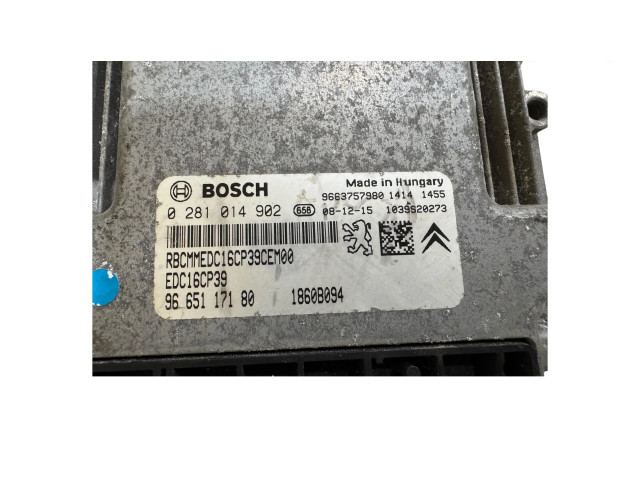 Řídící jednotka 9665117180, 9663757980   Peugeot 4007 2009