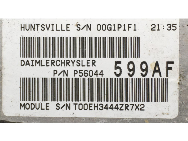 Řídící jednotka P56044, 00G1P1F1   Jeep Cherokee 2007