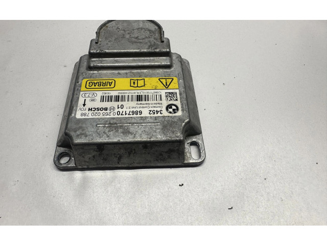 Блок подушек безопасности 6867170, 0265020788   BMW 2 F22 F23