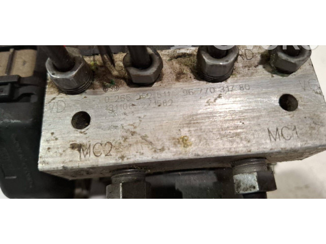 Jednotka ABS 9677031780, 0265952153   Peugeot 508 2011
