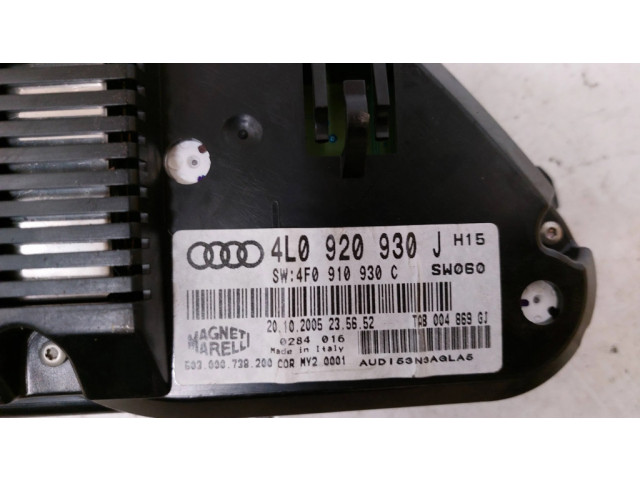 Панель приборов 4L0920930J, 4F0910930C   Audi Q7 4L       