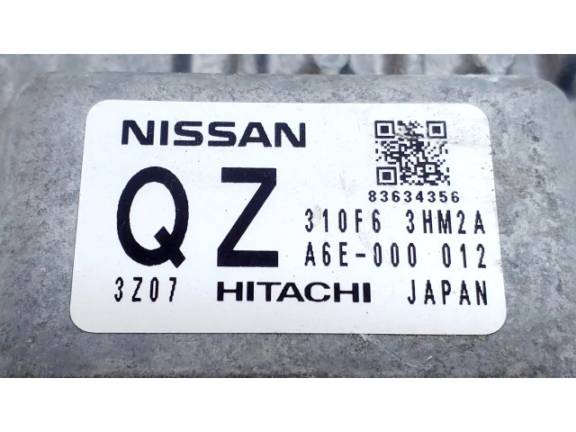 Блок управления коробкой передач 310F63HM2A, A6E000012   Nissan Micra