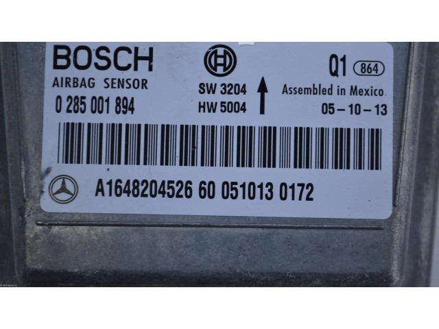 Блок подушек безопасности A1648204526   Mercedes-Benz ML W164