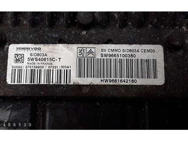 Řídící jednotka sw9665100380, hw9661642180   Fiat Scudo 2008
