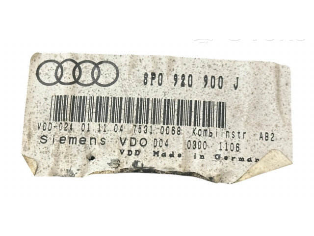 Измеритель потока воздуха 8P0920900J, 75310068   Audi A3 S3 8P       