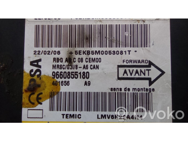 Блок подушек безопасности 9660855180   Citroen C2