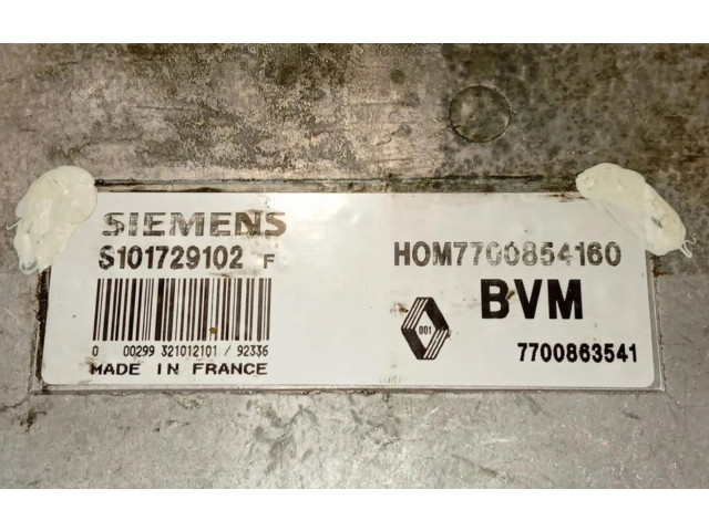 Řídící jednotka S101729102   Renault Clio I 