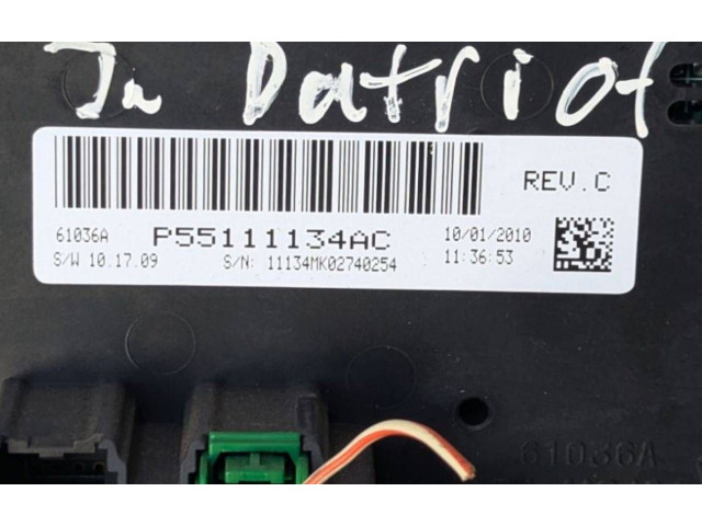 Блок управления климат-контролем 1PL231DVAB, P55111134AC   Jeep Patriot