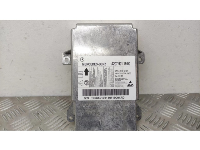 Блок подушек безопасности A2079011900   Mercedes-Benz E C207 W207