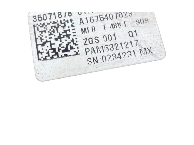   Pojistková skříňka A1675407023, 35071878   Mercedes-Benz GLS X167 2021