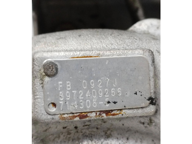  Турбина Renault Vel Satis  8972409266, 1165779044E         