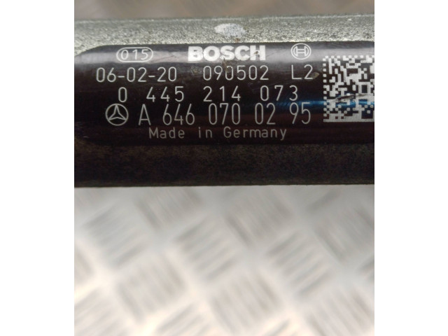 Vstřikovací lišta A6460700295, 0445214073   Mercedes-Benz C W203     