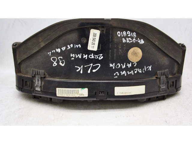 Přístrojová deska  Mercedes-Benz CLK A208 C208 1998 2085402011, a2085402011  