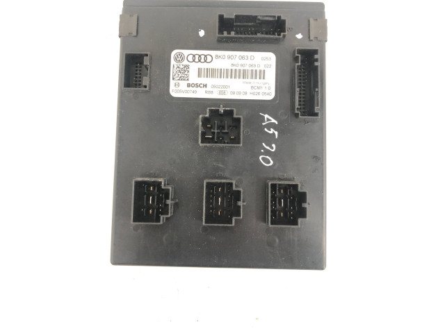 Блок комфорта 8K0907063D, 05022001   Audi A5 8T 8F   