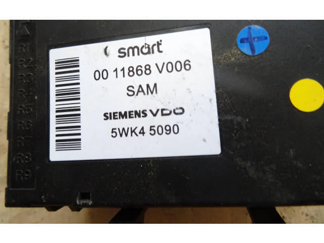 Блок комфорта 0011868V006, 5WK45090   Smart ForTwo I   