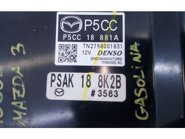 Řídící jednotka 2798001831, P5CC18881A   Mazda 3 III 2018
